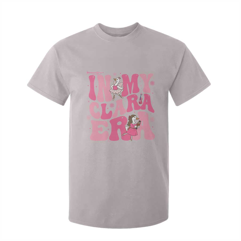 Nutcracker Goose Ballet T Shirt For Kid In My Clara Era TS14 Ice Gray Print Your Wear