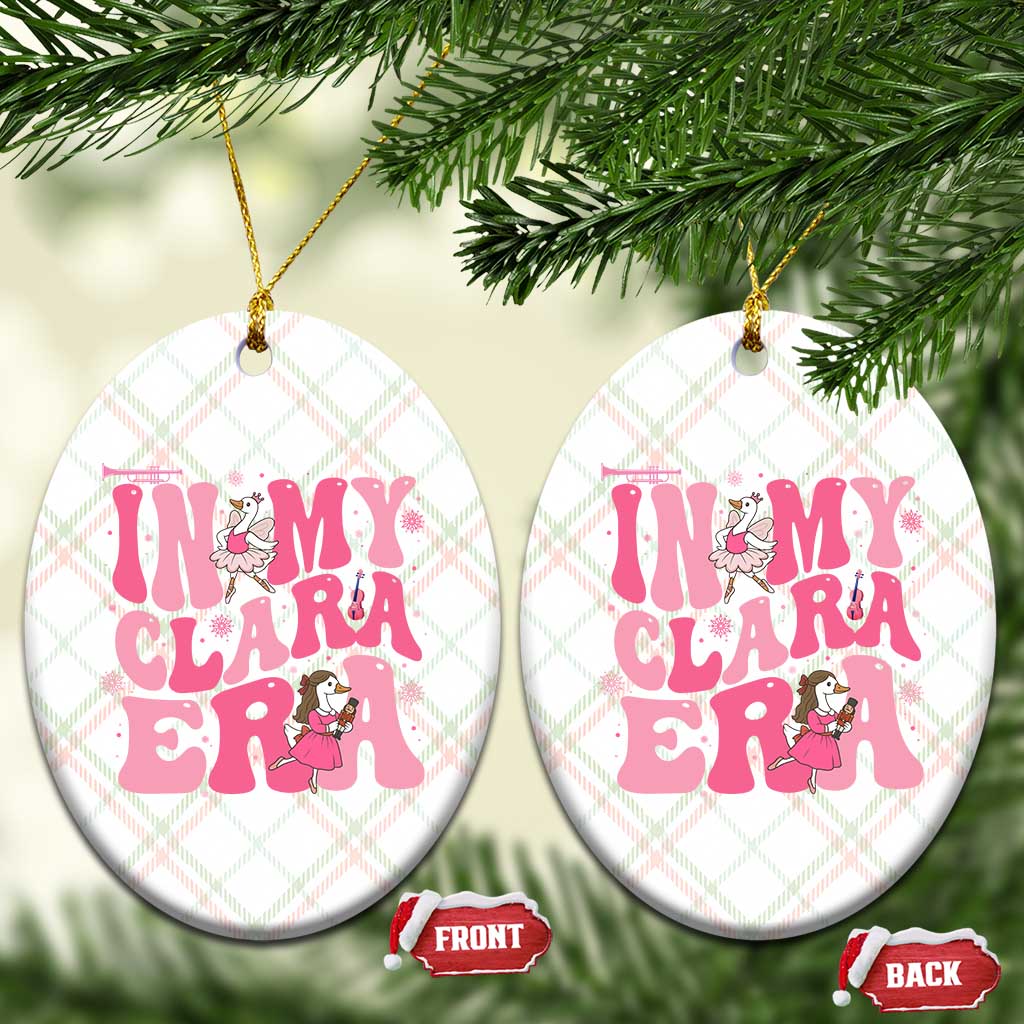 Nutcracker Goose Ballet Ceramic Ornament In My Clara Era TS14 Print Your Wear