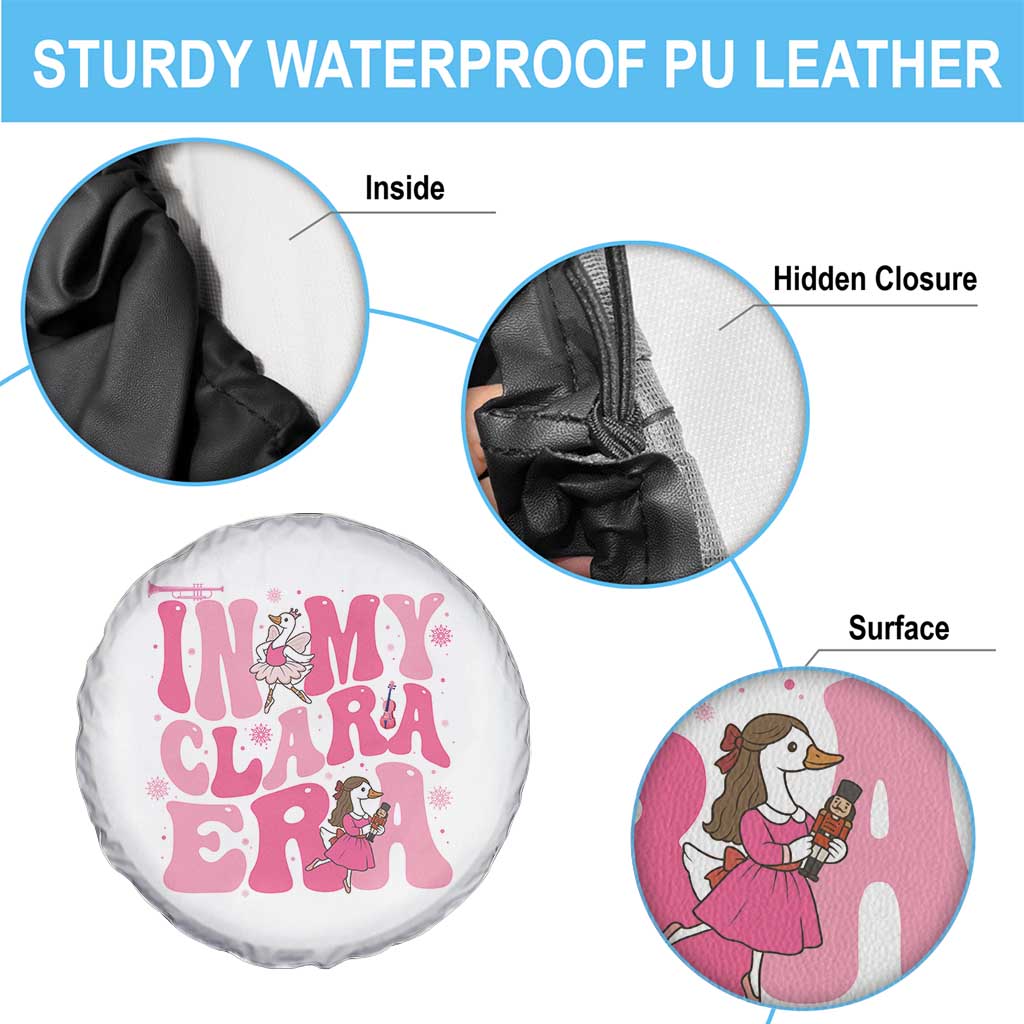 Nutcracker Goose Ballet Spare Tire Cover In My Clara Era TS14 Print Your Wear