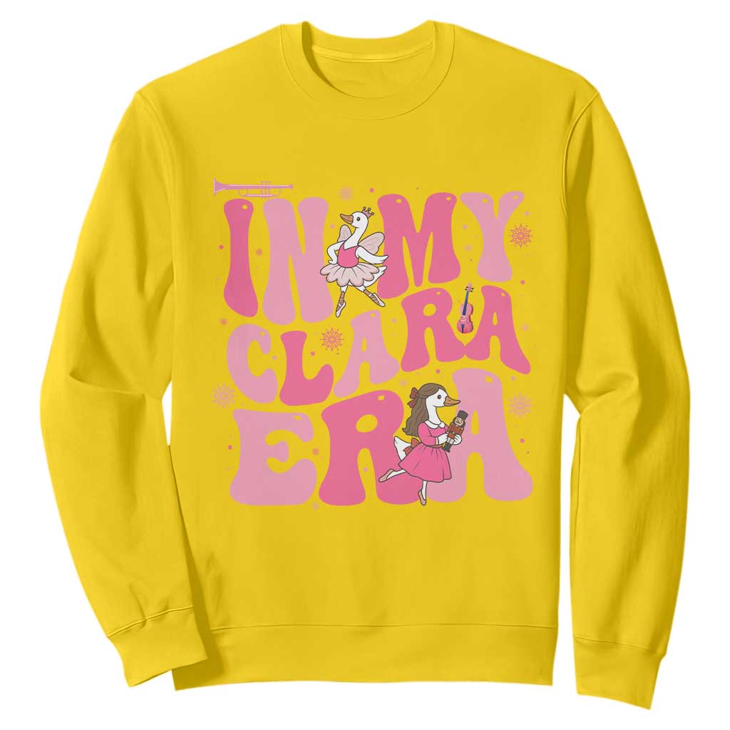 Nutcracker Goose Ballet Sweatshirt In My Clara Era TS14 Daisy Print Your Wear