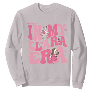 Nutcracker Goose Ballet Sweatshirt In My Clara Era TS14 Ice Gray Print Your Wear