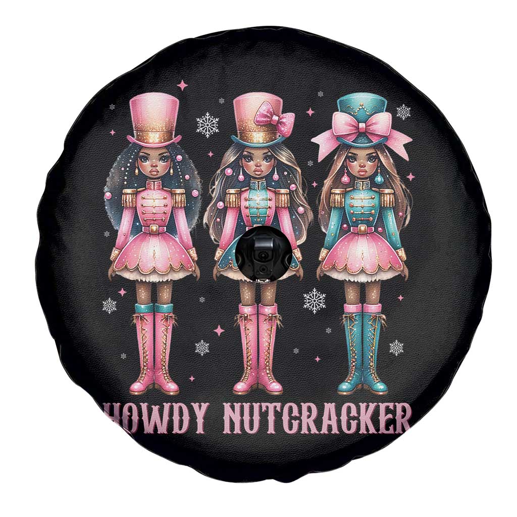 Howdy Nutcracker Cowgirl Christmas Western Country Spare Tire Cover TS14 Print Your Wear