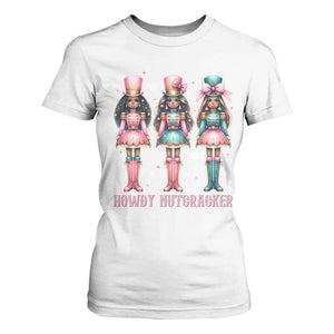 Howdy Nutcracker Cowgirl Christmas Western Country T Shirt For Women TS14 White Print Your Wear