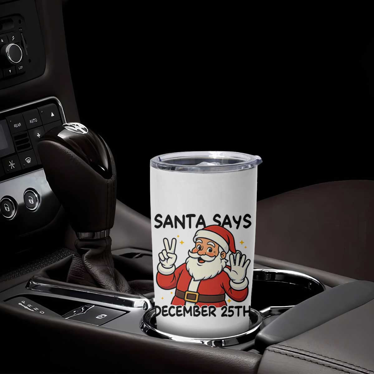 Santa Christmas December 25th Season Tumbler Cup TS14 Print Your Wear