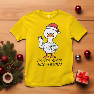 67 Six Seven Chirtsmas Meme T Shirt Funny Silly Goose TS14 Daisy Print Your Wear
