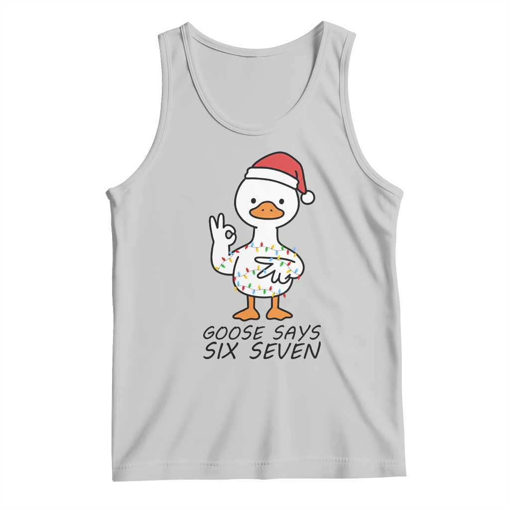 67 Six Seven Chirtsmas Meme Tank Top Funny Silly Goose TS14 Ash Print Your Wear