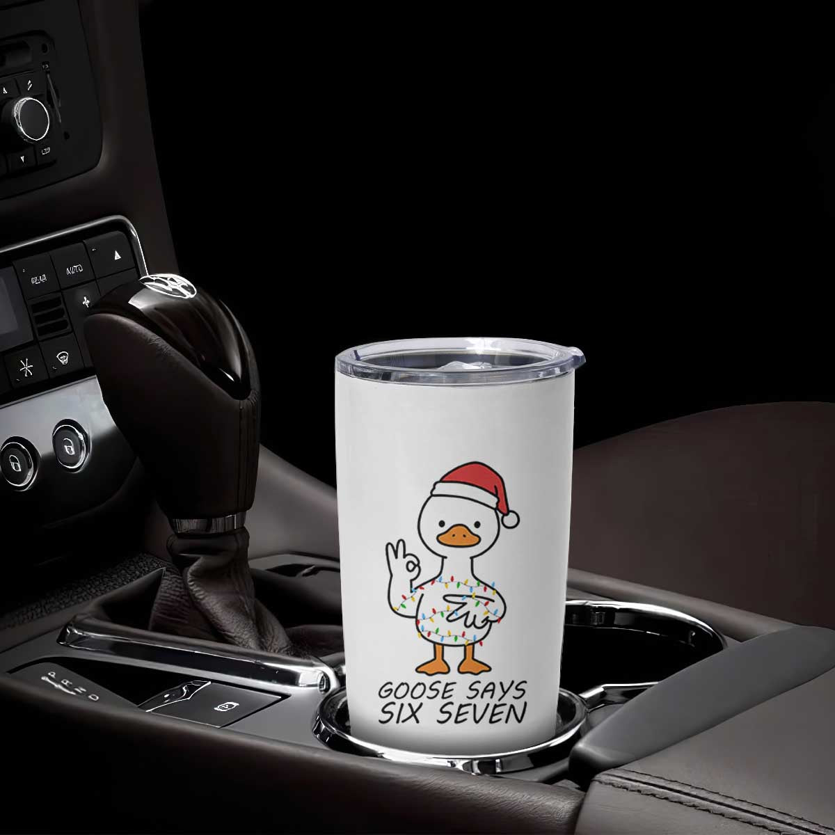 67 Six Seven Chirtsmas Meme Tumbler Cup Funny Silly Goose TS14 Print Your Wear