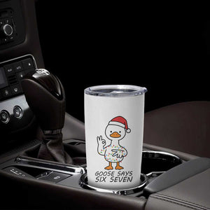 67 Six Seven Chirtsmas Meme Tumbler Cup Funny Silly Goose TS14 Print Your Wear