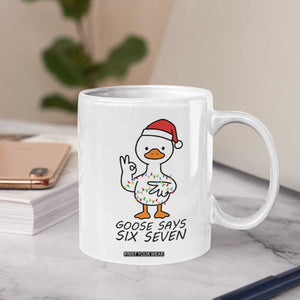 67 Six Seven Chirtsmas Meme Coffee Mug Funny Silly Goose TS14 Print Your Wear