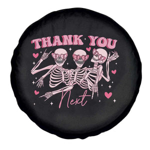 Funny Skeleton Anti Valentines Spare Tire Cover TS14 Print Your Wear