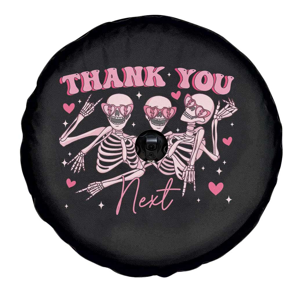 Funny Skeleton Anti Valentines Spare Tire Cover TS14 Print Your Wear
