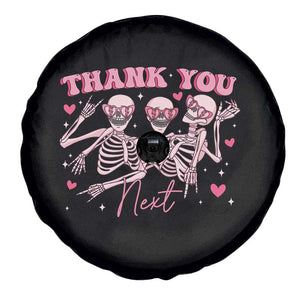 Funny Skeleton Anti Valentines Spare Tire Cover TS14 Print Your Wear