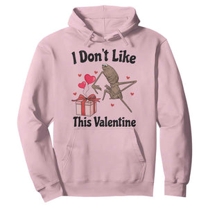 Marcus The Worm Meme Hoodie I Do Not Like This Valentine - Print Your Wear
