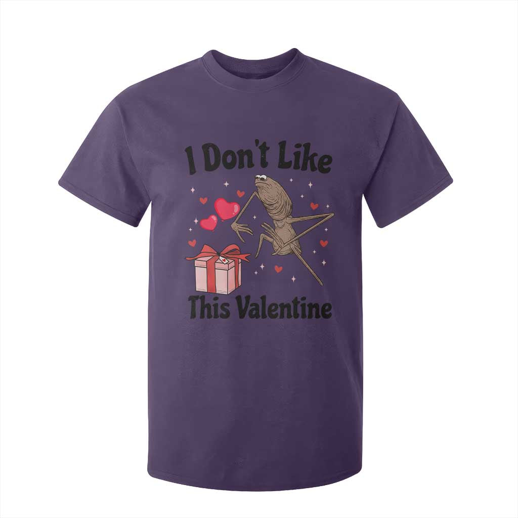 Marcus The Worm Meme T Shirt For Kid I Do Not Like This Valentine TS14 Purple Print Your Wear