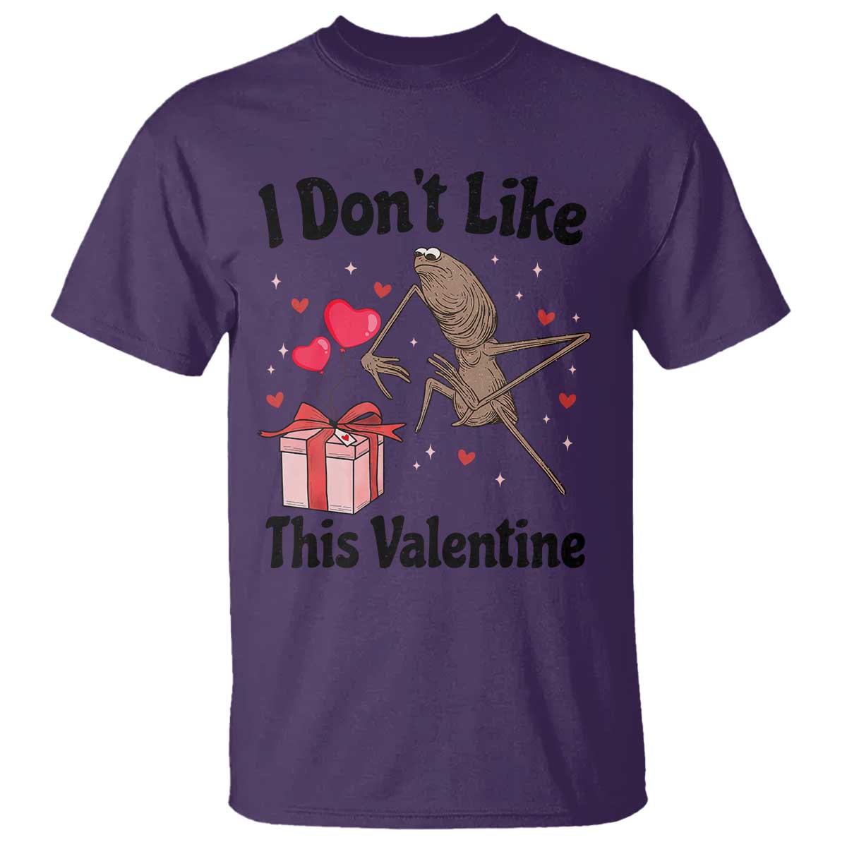 Marcus The Worm Meme T Shirt I Do Not Like This Valentine TS14 Purple Print Your Wear