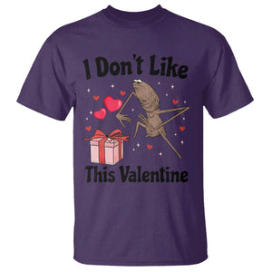 Marcus The Worm Meme T Shirt I Do Not Like This Valentine TS14 Purple Print Your Wear