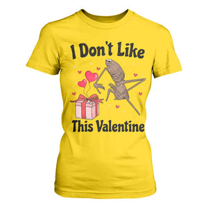 Marcus The Worm Meme T Shirt For Women I Do Not Like This Valentine TS14 Daisy Print Your Wear