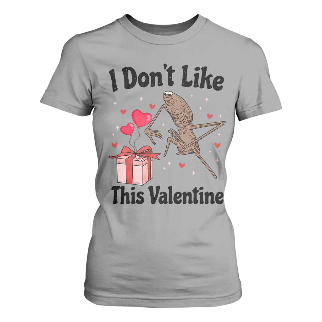 Marcus The Worm Meme T Shirt For Women I Do Not Like This Valentine TS14 Sport Gray Print Your Wear