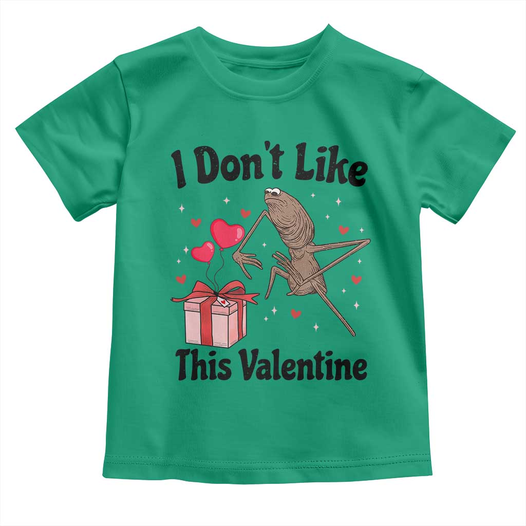 Marcus The Worm Meme Toddler T Shirt I Do Not Like This Valentine TS14 Irish Green Print Your Wear