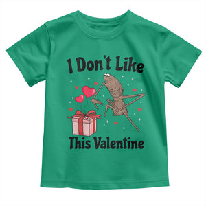 Marcus The Worm Meme Toddler T Shirt I Do Not Like This Valentine TS14 Irish Green Print Your Wear