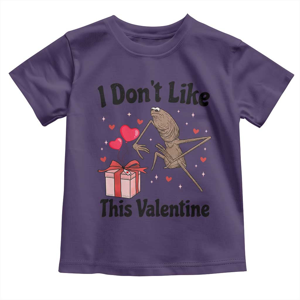 Marcus The Worm Meme Toddler T Shirt I Do Not Like This Valentine TS14 Purple Print Your Wear