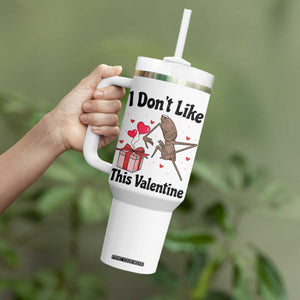 Marcus The Worm Meme Tumbler With Handle I Do Not Like This Valentine TS14 Print Your Wear