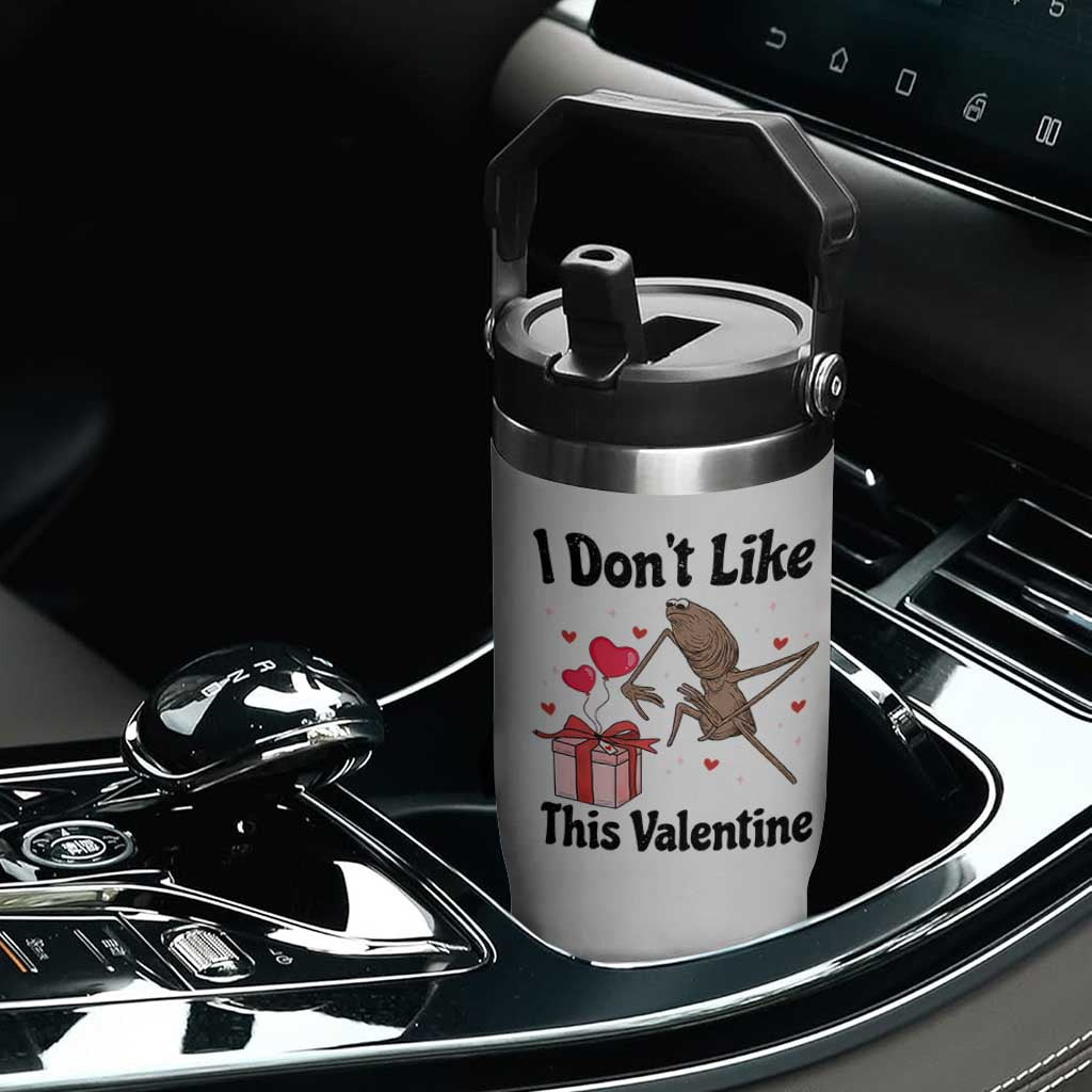 Marcus The Worm Meme Flip Straw Tumbler I Do Not Like This Valentine TS14 Print Your Wear
