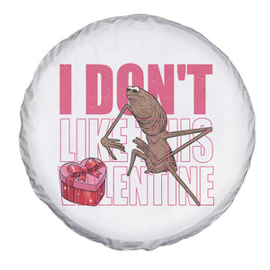 Marcus The Worm Funny Valentine Meme Spare Tire Cover I Don't Like This Valentine TS14 Print Your Wear