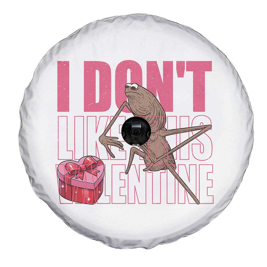 Marcus The Worm Funny Valentine Meme Spare Tire Cover I Don't Like This Valentine TS14 Print Your Wear