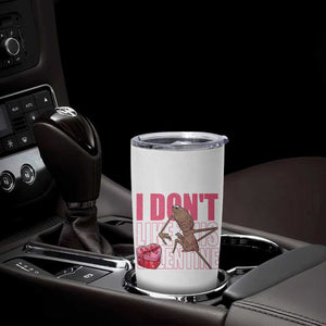 Marcus The Worm Funny Valentine Meme Tumbler Cup I Don't Like This Valentine TS14 Print Your Wear