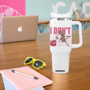 Marcus The Worm Funny Valentine Meme Tumbler With Handle I Don't Like This Valentine TS14 Print Your Wear