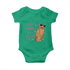 Marcus The Worm Meme Baby Onesie Funny Anti Valentines Day TS14 Irish Green Print Your Wear