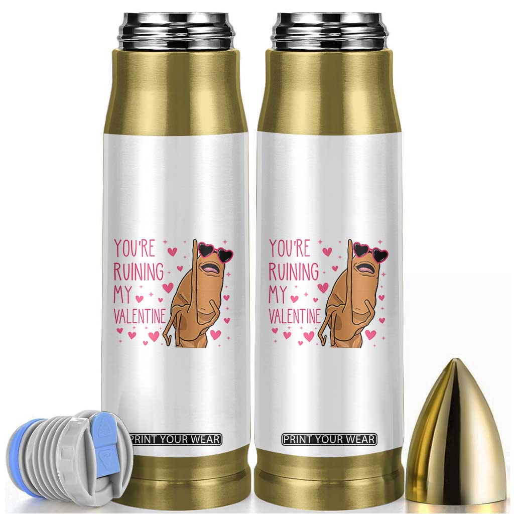 Marcus The Worm Meme Bullet Tumbler Funny Anti Valentines Day TS14 White Print Your Wear
