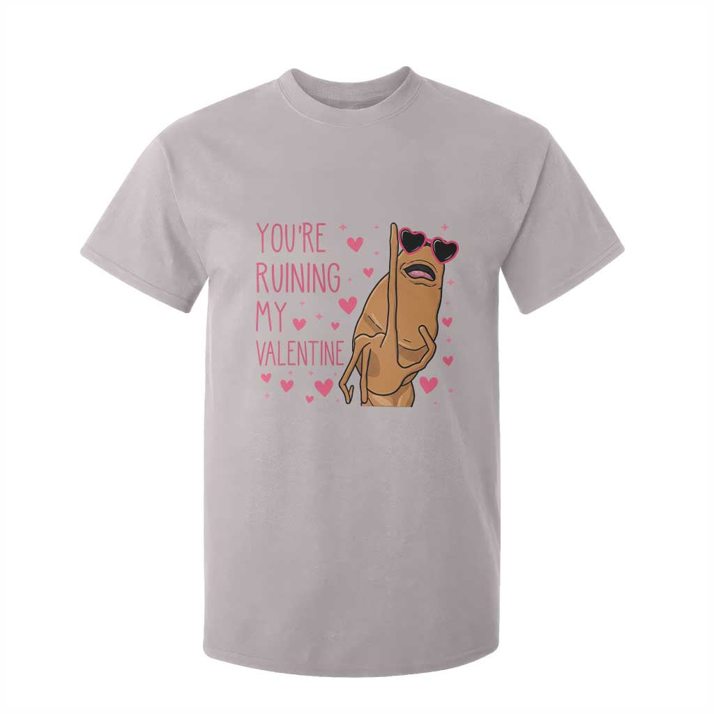 Marcus The Worm Meme T Shirt For Kid Funny Anti Valentines Day TS14 Ice Gray Print Your Wear