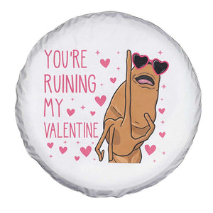 Marcus The Worm Meme Spare Tire Cover Funny Anti Valentines Day TS14 Print Your Wear