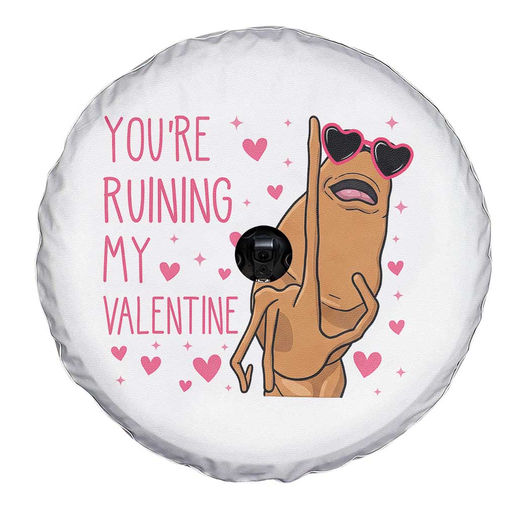 Marcus The Worm Meme Spare Tire Cover Funny Anti Valentines Day TS14 Print Your Wear