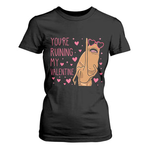 Marcus The Worm Meme T Shirt For Women Funny Anti Valentines Day TS14 Black Print Your Wear