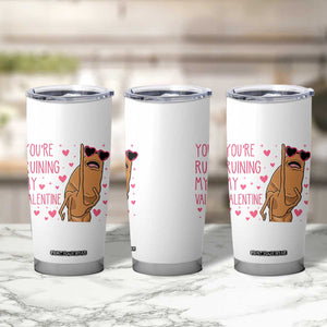 Marcus The Worm Meme Tumbler Cup Funny Anti Valentines Day TS14 Print Your Wear