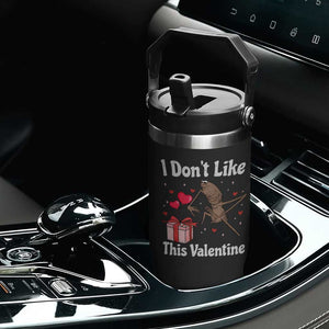 Marcus The Worm Meme Flip Straw Tumbler Funny Anti Valentines Day Sarcastic TS14 Print Your Wear