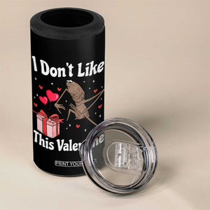 Marcus The Worm Meme 4 in 1 Can Cooler Tumbler Funny Anti Valentines Day Sarcastic TS14 Print Your Wear
