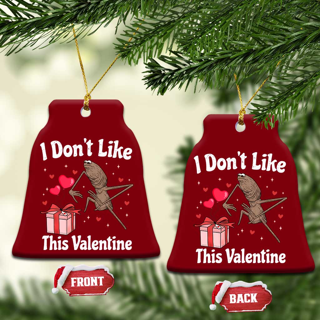 Marcus The Worm Meme Ceramic Ornament Funny Anti Valentines Day Sarcastic TS14 Print Your Wear