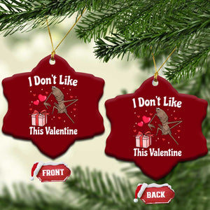 Marcus The Worm Meme Ceramic Ornament Funny Anti Valentines Day Sarcastic TS14 Print Your Wear