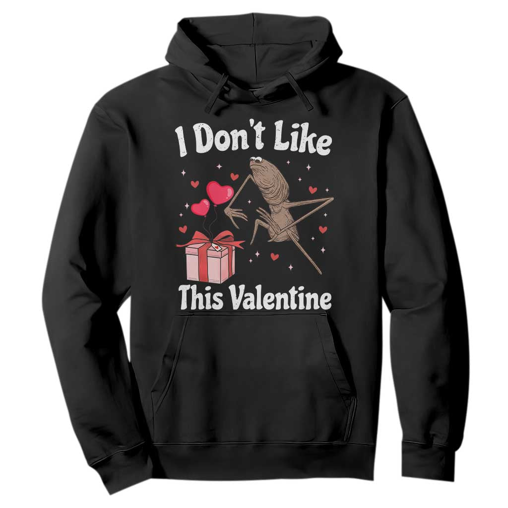 Marcus The Worm Meme Hoodie Funny Anti Valentines Day Sarcastic - Print Your Wear