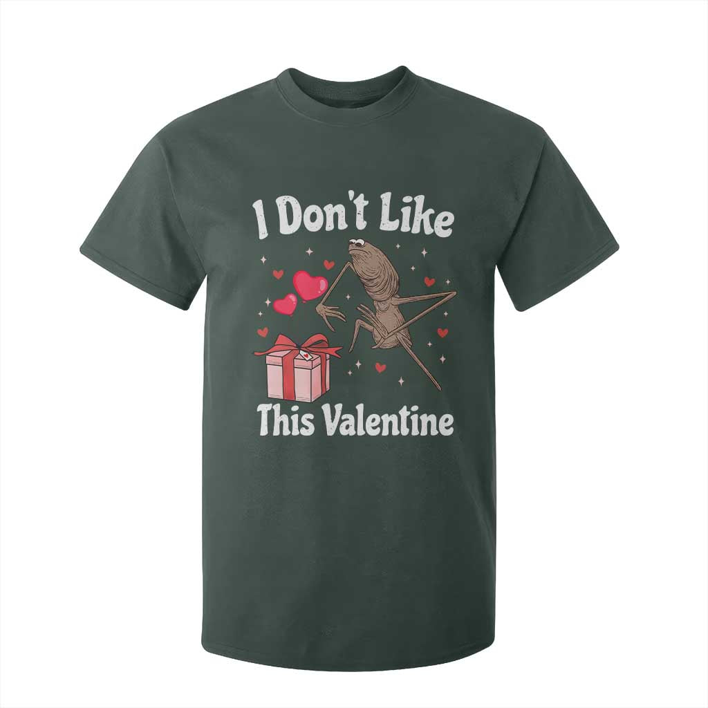 Marcus The Worm Meme T Shirt For Kid Funny Anti Valentines Day Sarcastic TS14 Dark Forest Green Print Your Wear