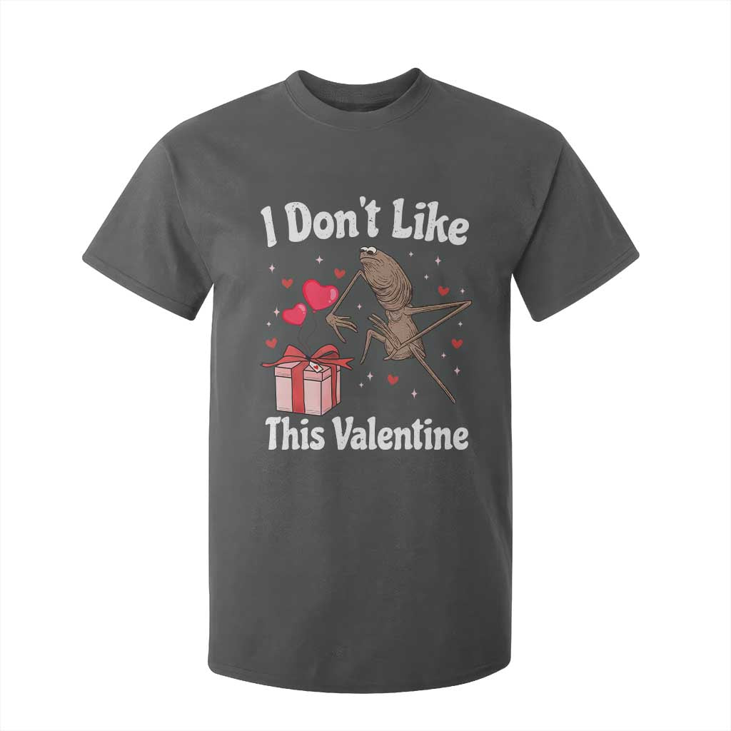 Marcus The Worm Meme T Shirt For Kid Funny Anti Valentines Day Sarcastic TS14 Dark Heather Print Your Wear