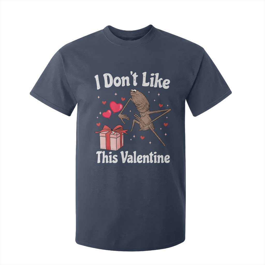 Marcus The Worm Meme T Shirt For Kid Funny Anti Valentines Day Sarcastic TS14 Navy Print Your Wear