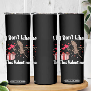 Marcus The Worm Meme Skinny Tumbler Funny Anti Valentines Day Sarcastic TS14 Print Your Wear