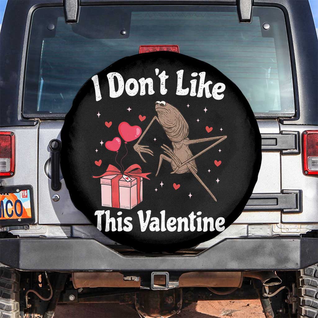 Marcus The Worm Meme Spare Tire Cover Funny Anti Valentines Day Sarcastic TS14 No hole Black Print Your Wear