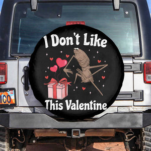 Marcus The Worm Meme Spare Tire Cover Funny Anti Valentines Day Sarcastic TS14 No hole Black Print Your Wear