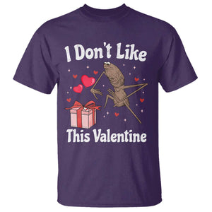 Marcus The Worm Meme T Shirt Funny Anti Valentines Day Sarcastic TS14 Purple Print Your Wear
